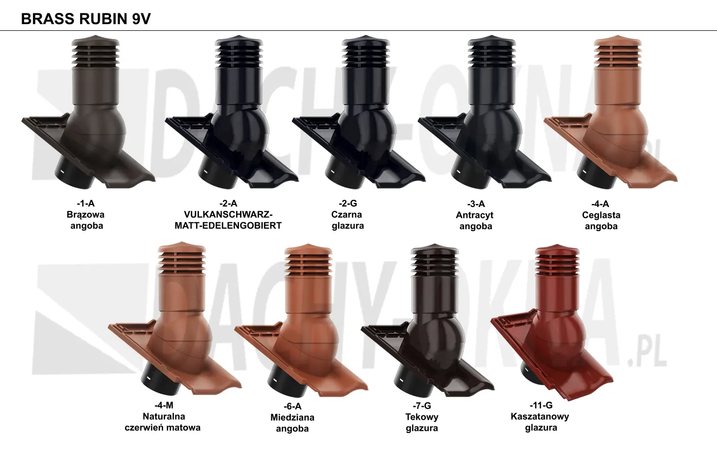 Brass rubin 9V